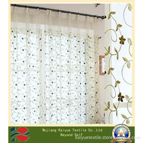 Home Textile Fabric/Embroidered Organza Curtain Fabric (WJ-KY-478)